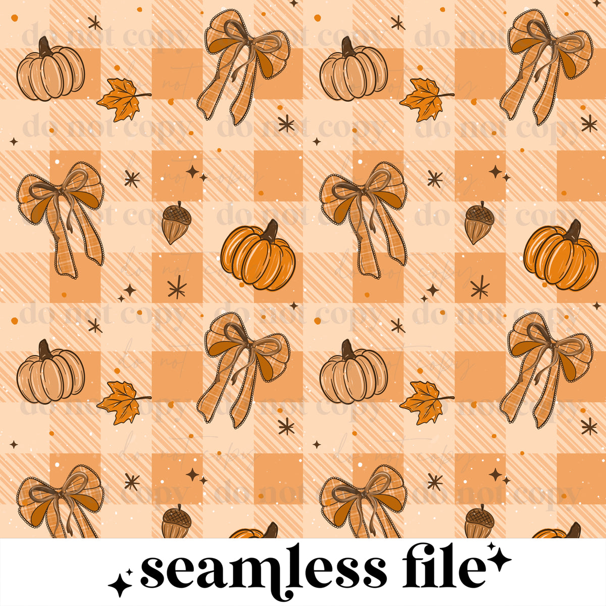 Autumn Bow Seamless