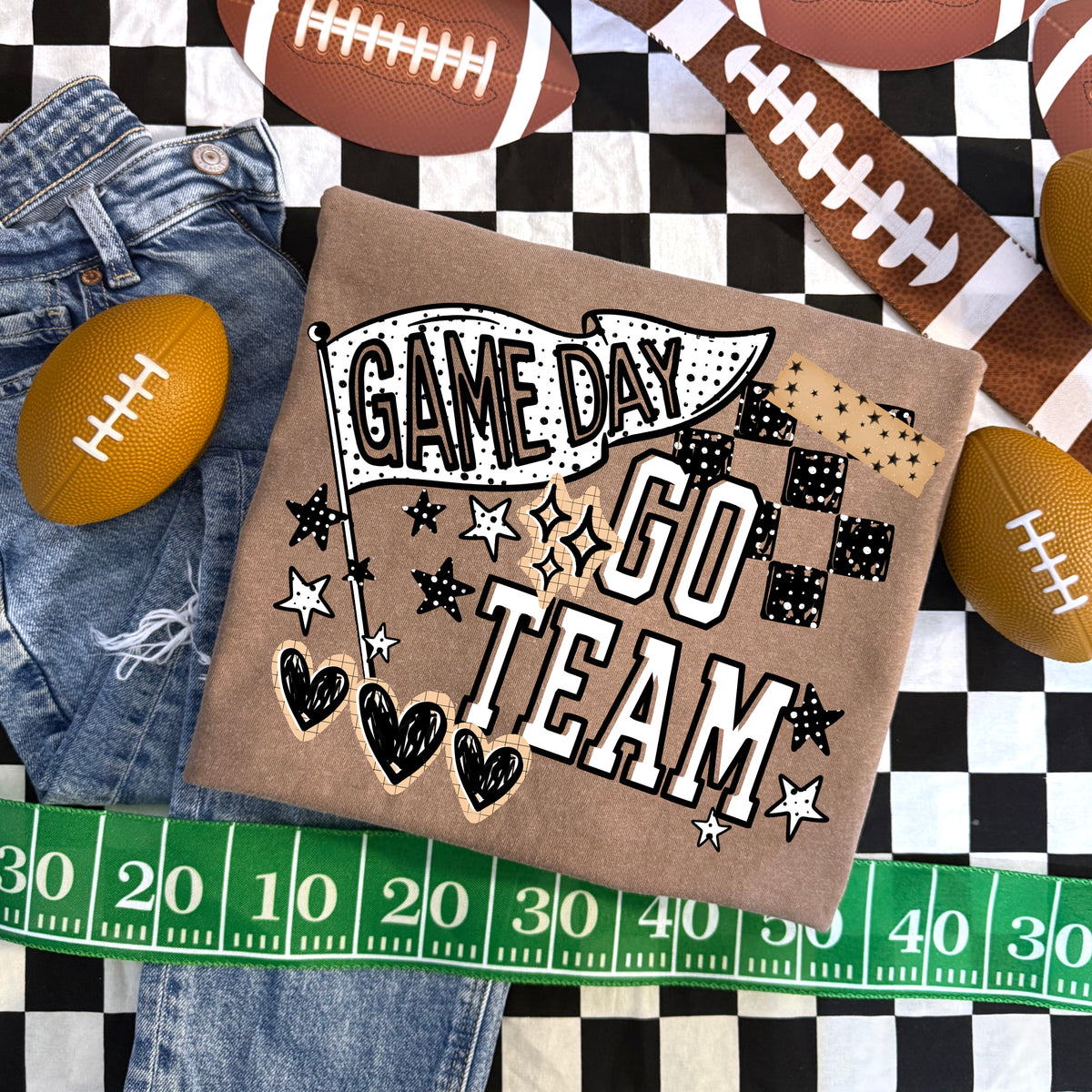Game Day Go Team Flag PNG