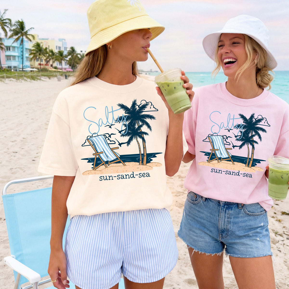 Salty Beach Chair PNG