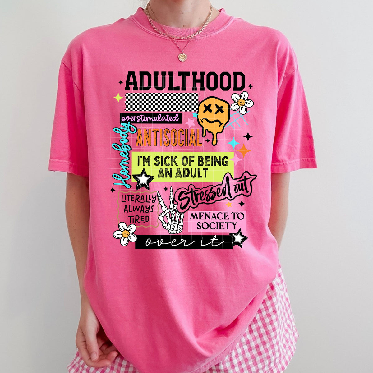 Adulthood collage PNG