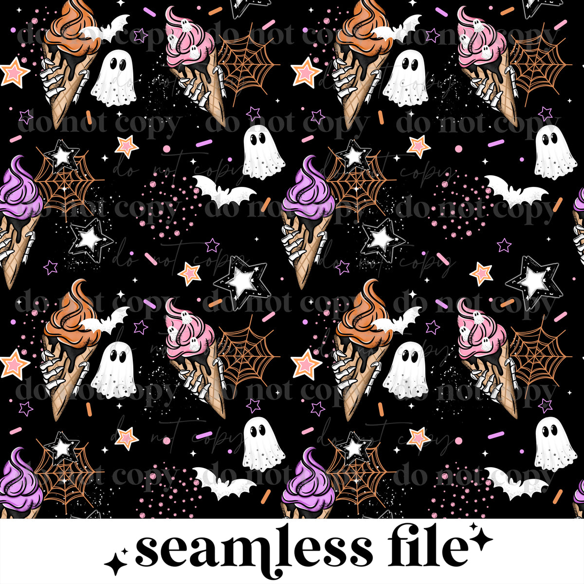 HP Icecream Co Seamless