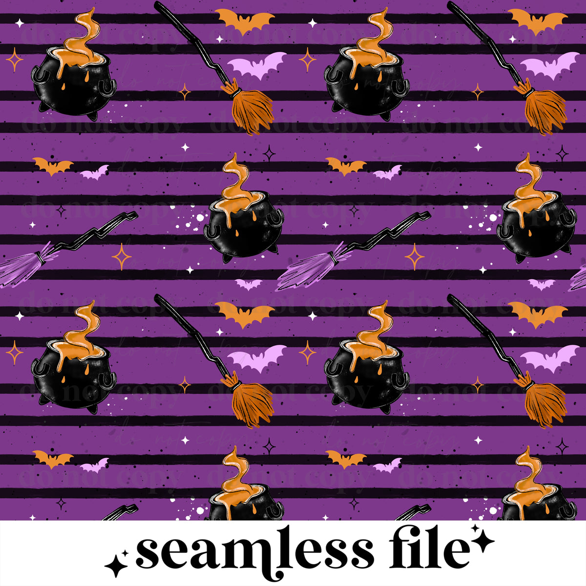 Salem Witch Seamless