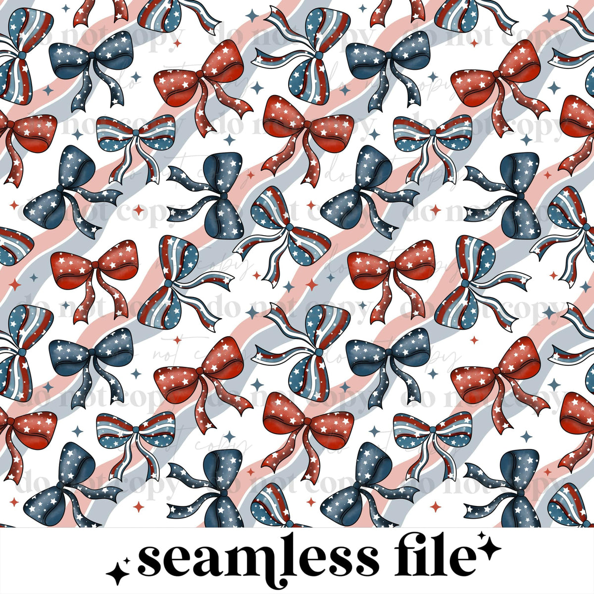 July Fourth Seamless