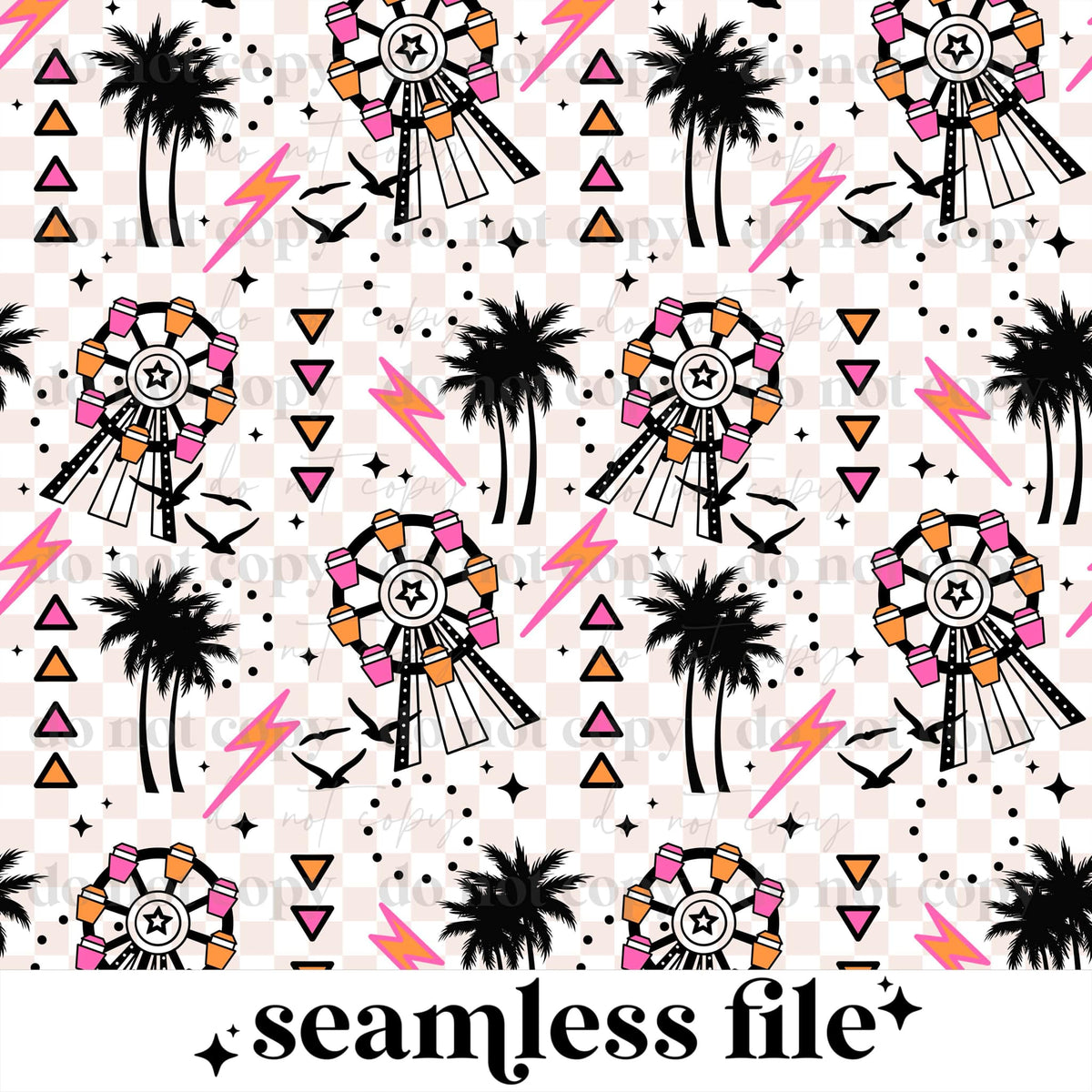 Summer Festival Seamless