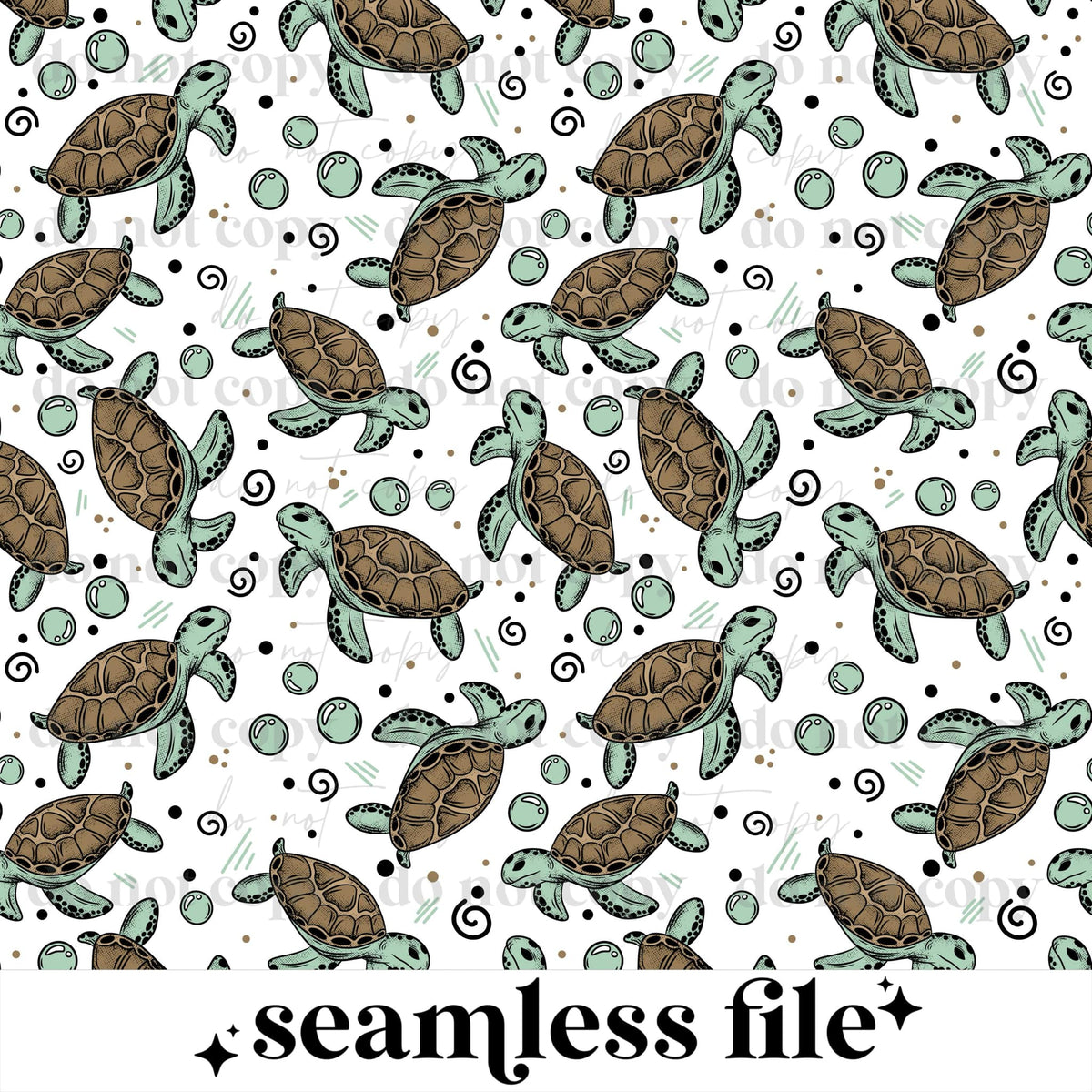 Turtle Seamless