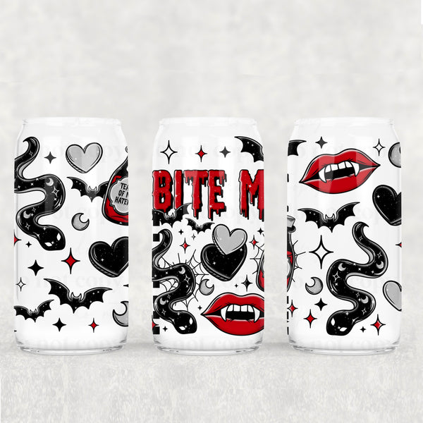 Bite me 16oz Glass Wrap