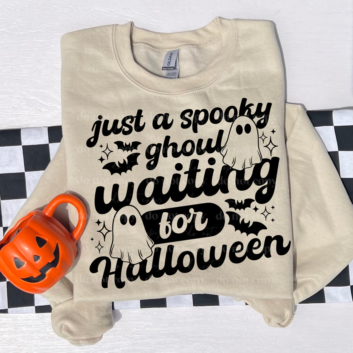 Waiting for halloween single color