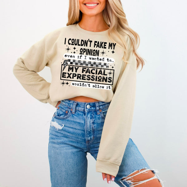Facial expressions (no sleeve design) PNG
