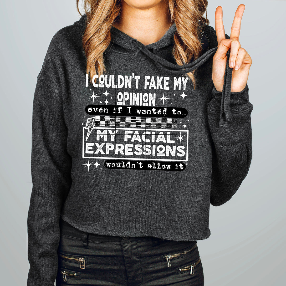 Facial expressions (no sleeve design) PNG