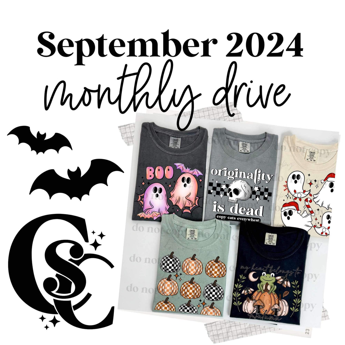 SEPTEMBER Monthly Drive 2024 (DOES NOT INCLUDE TUESDAY DEALS)