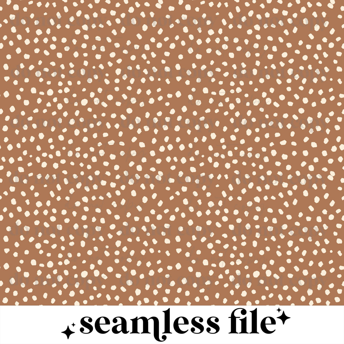 Brown Dots Seamless