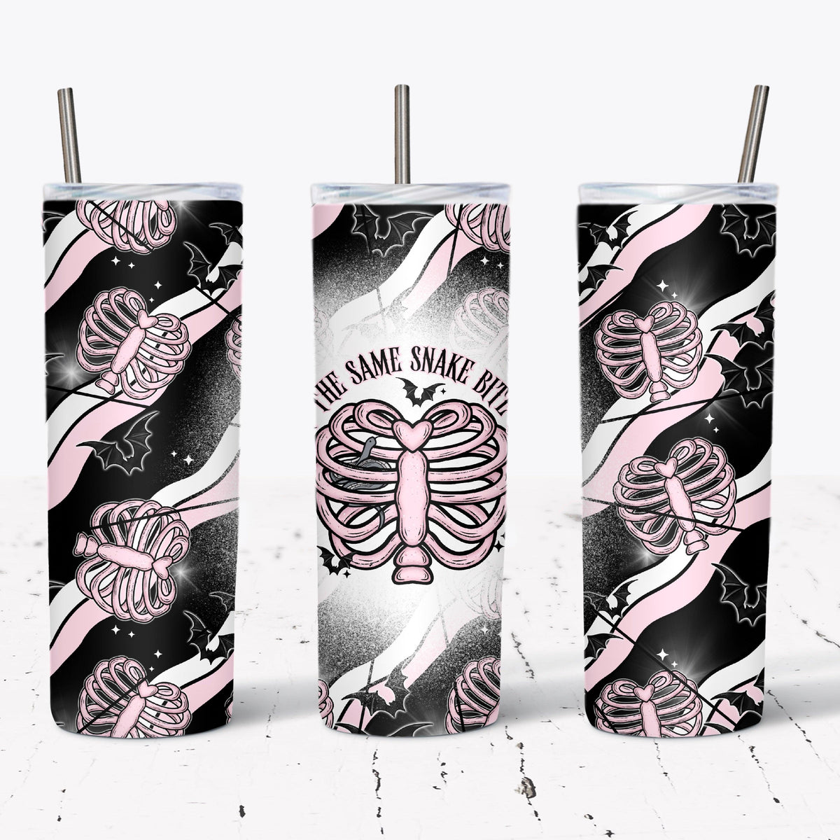 Bite you twice Tumbler Wrap