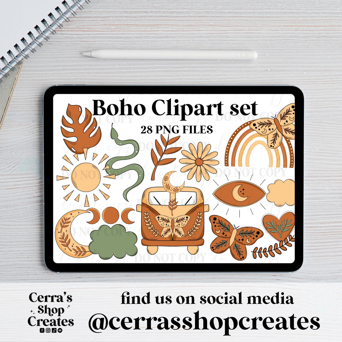 Boho Clipart