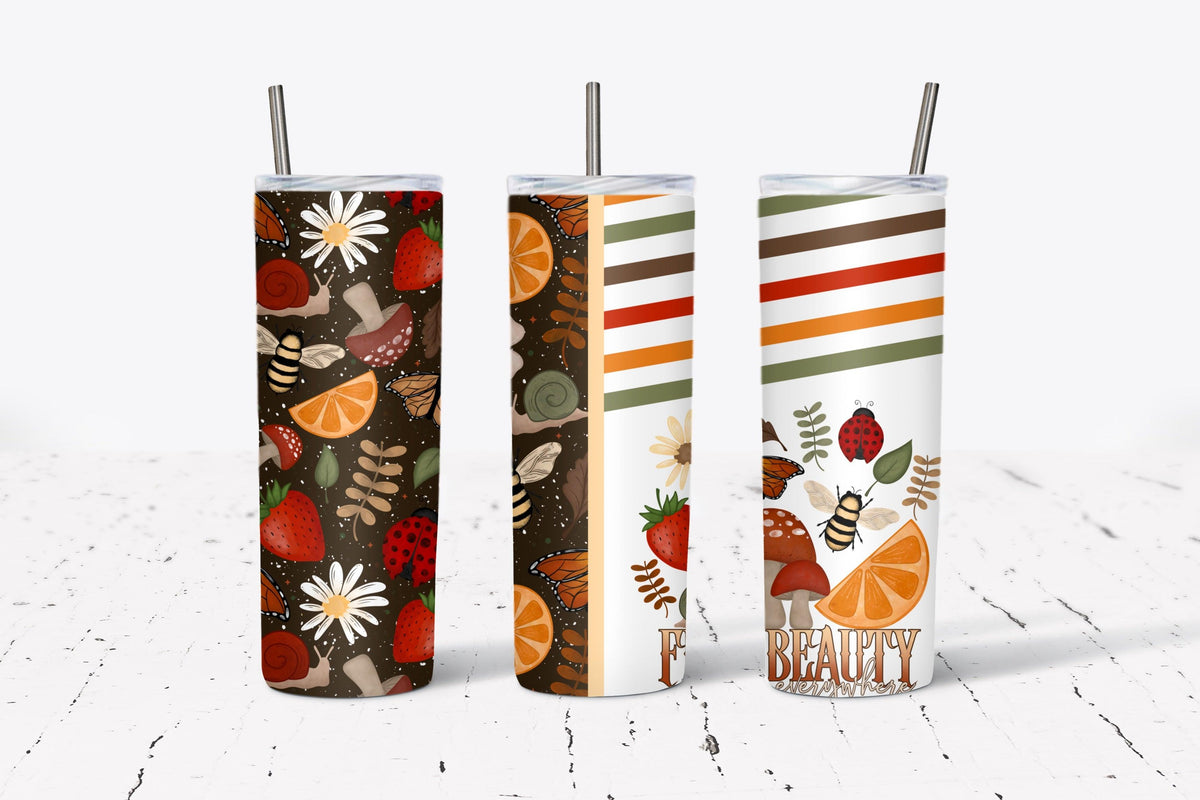 Find beauty Tumbler Wrap