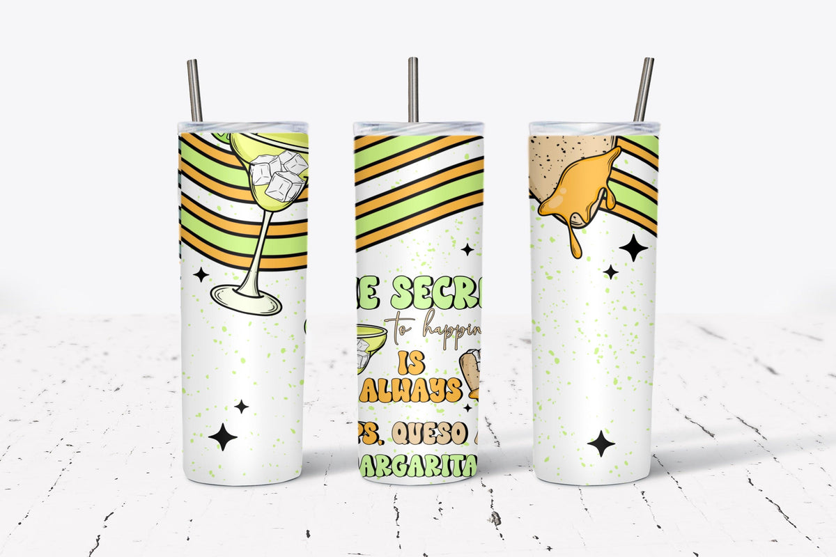 Chips and queso Tumbler Wrap