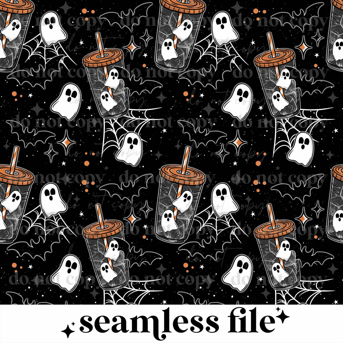 Spooky Brew Seamless