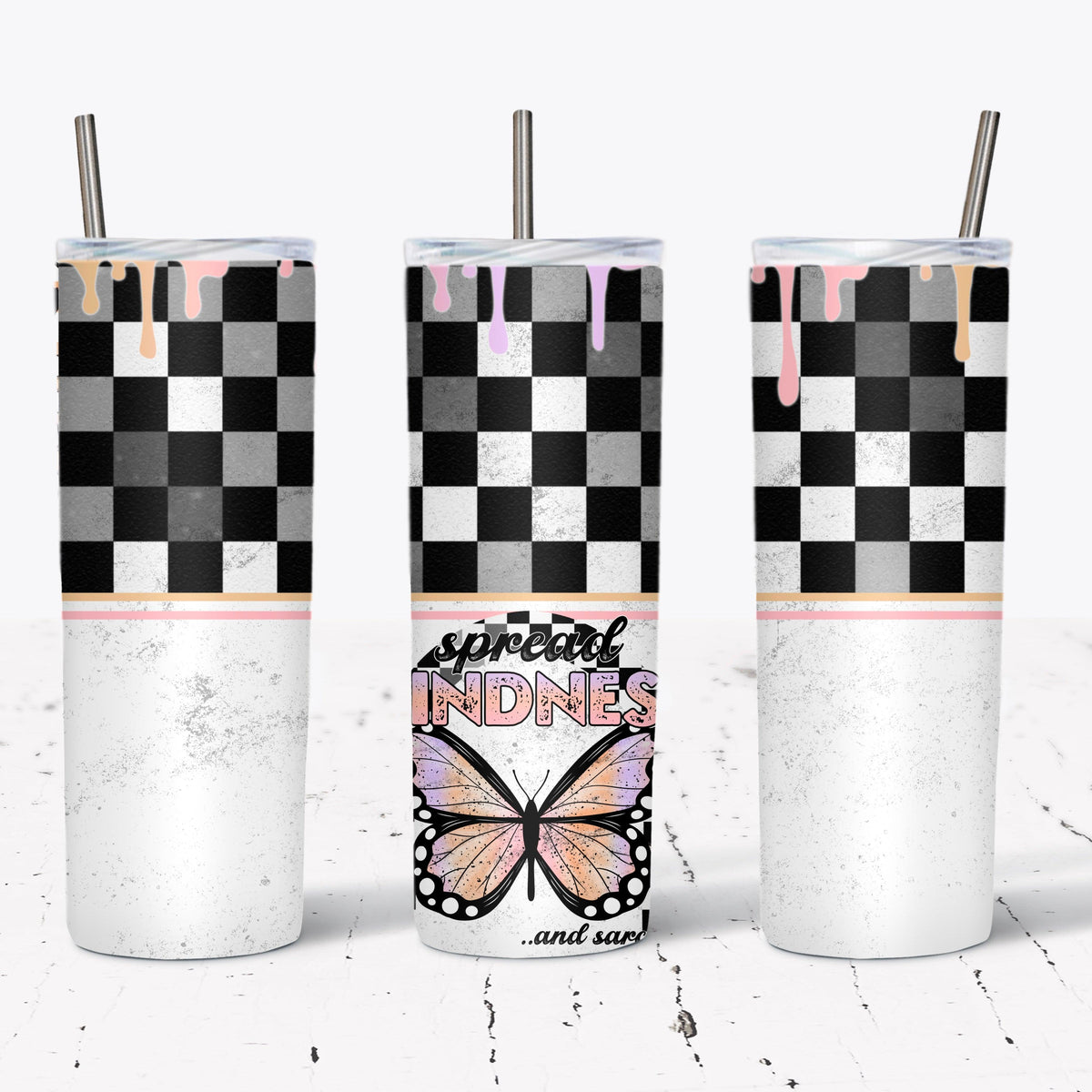 Kindness and sarcasm Tumbler Wrap