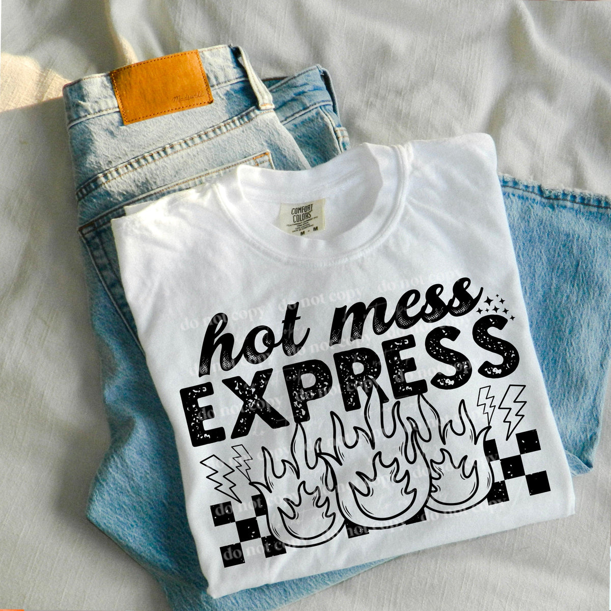 Hot mess single color