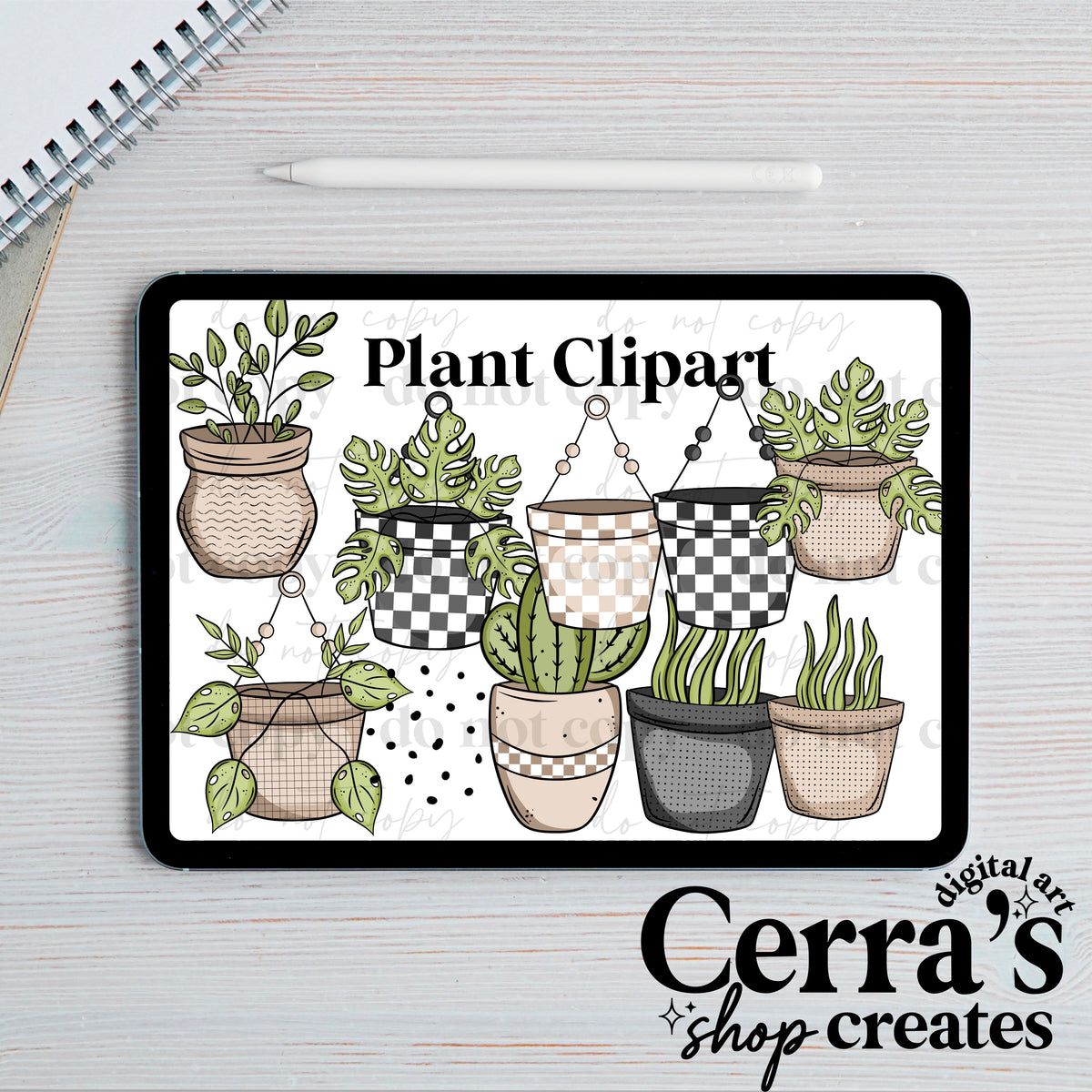 Plants Clipart set