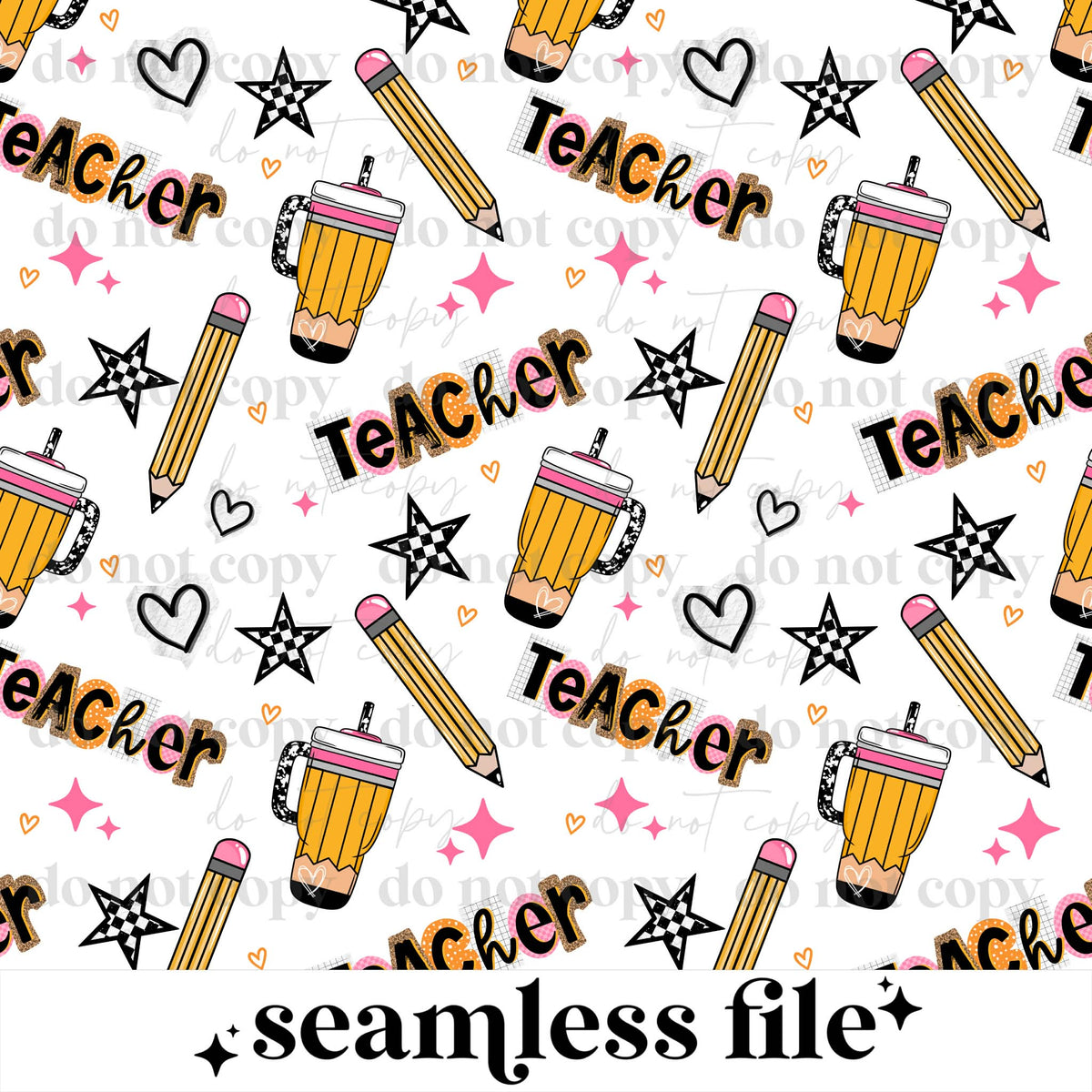 Teacher Life Seamless