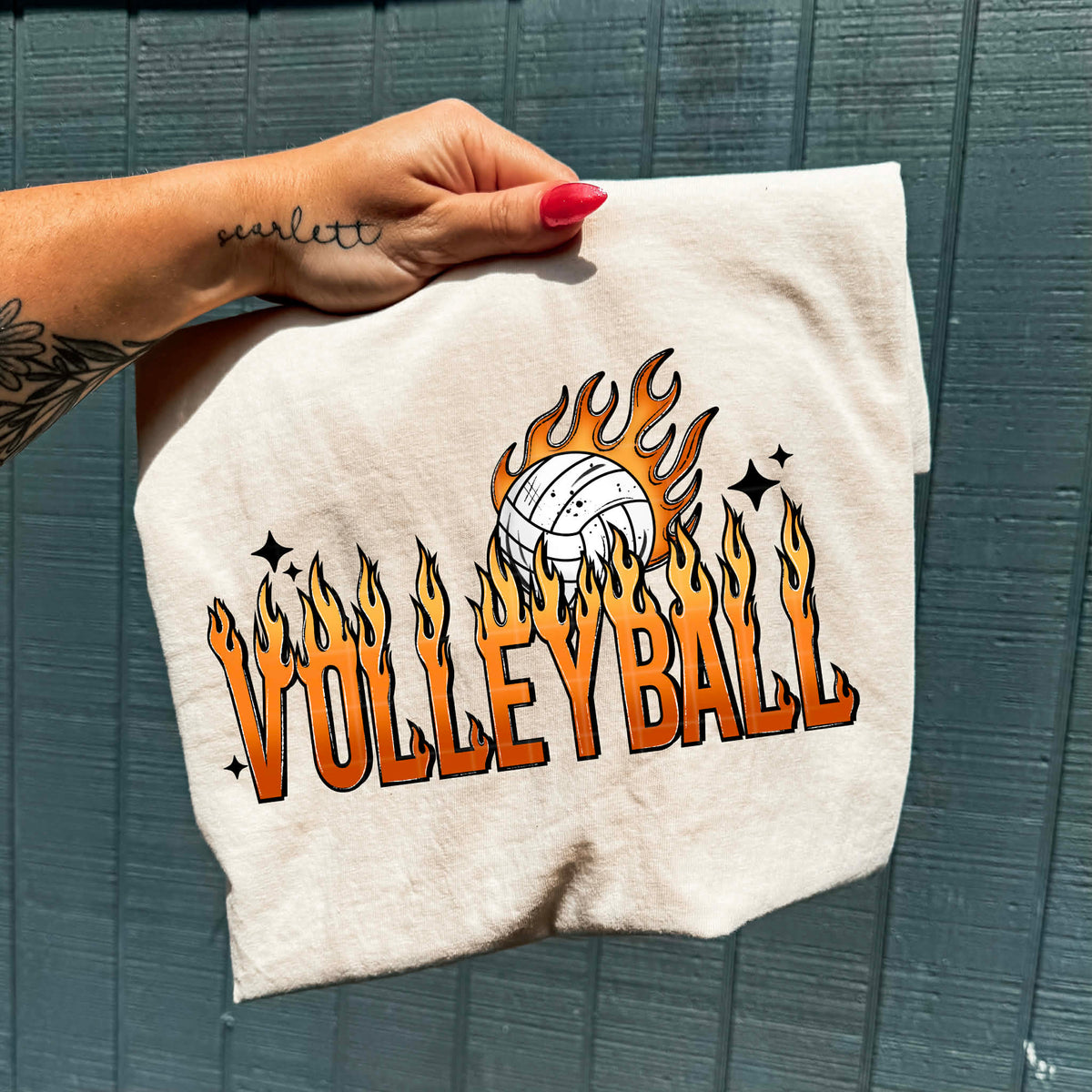 Volleyball Flame PNG