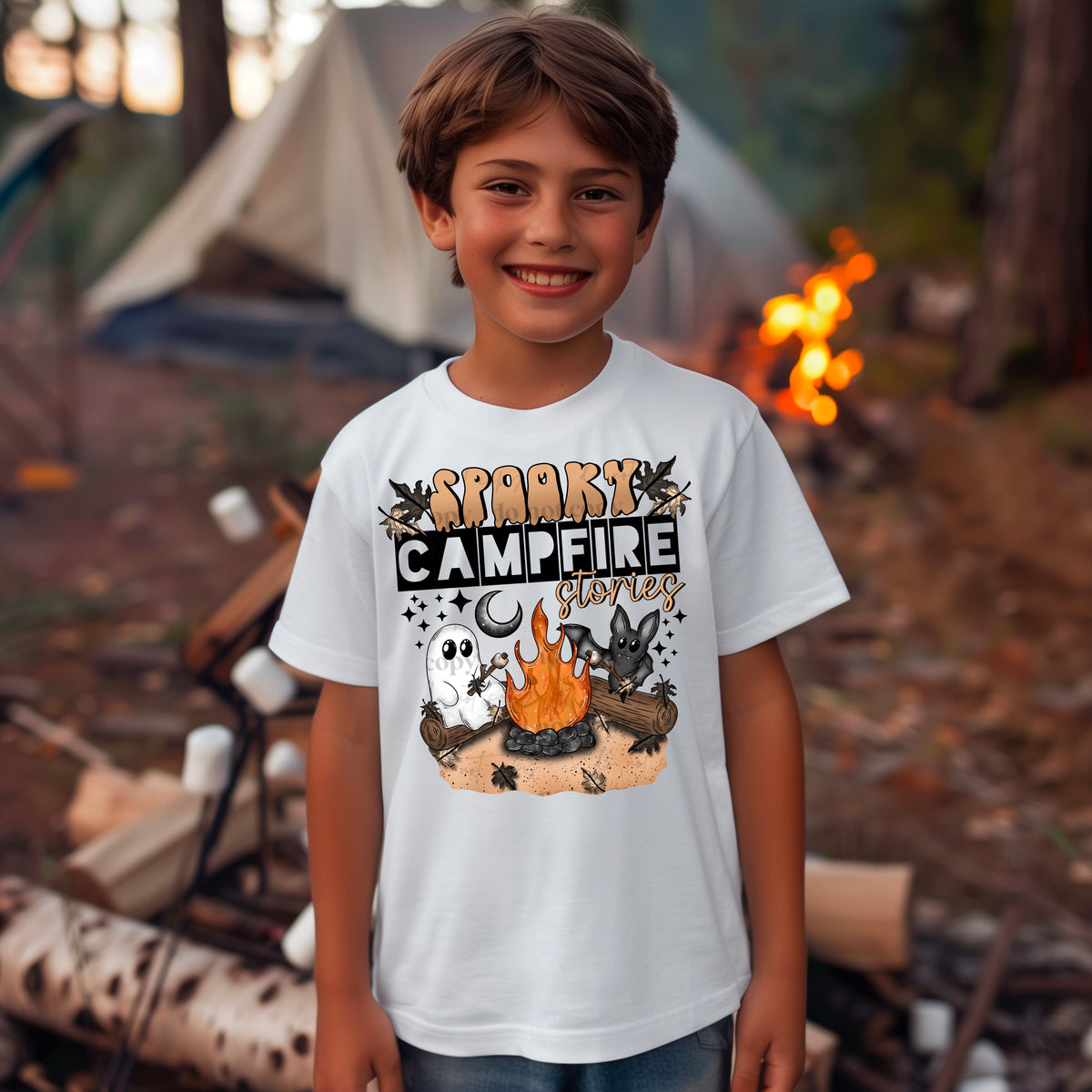 Spooky campfire stories