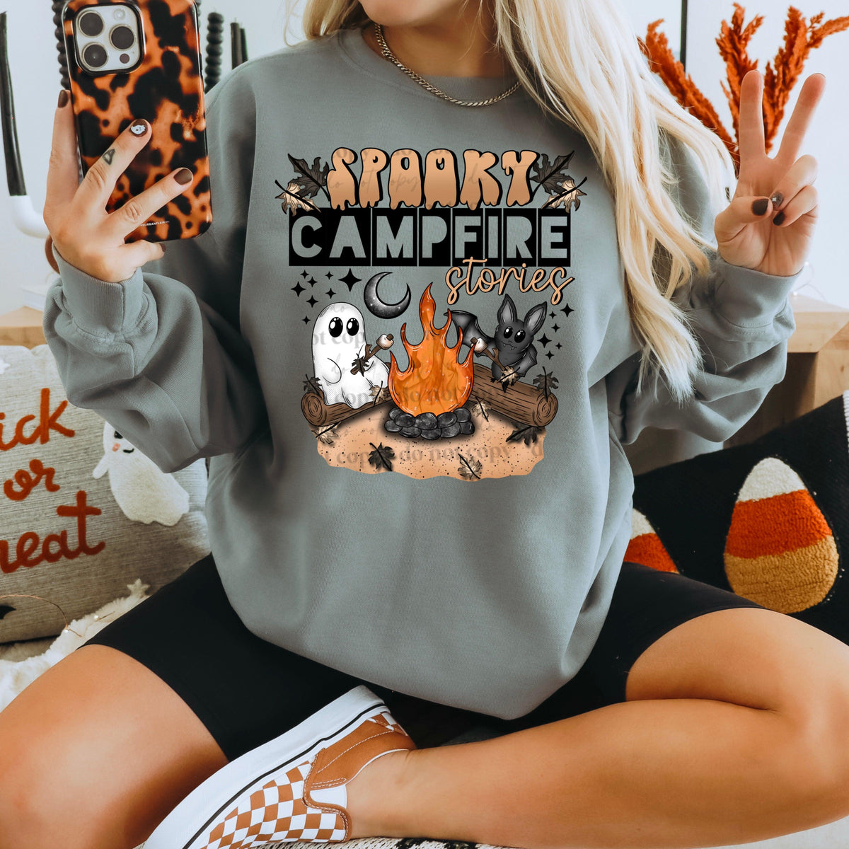 Spooky campfire stories