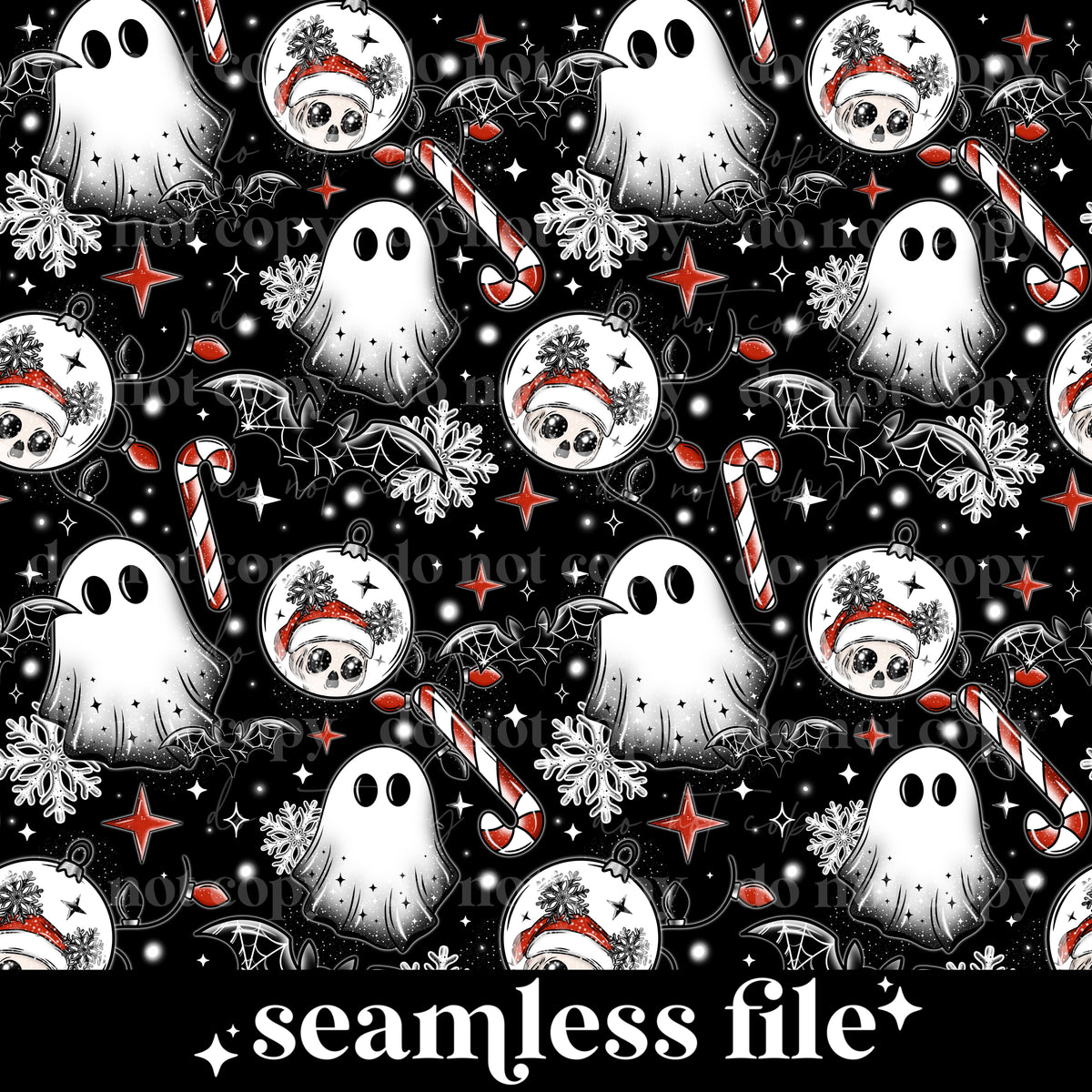 Spooky merry Seamless