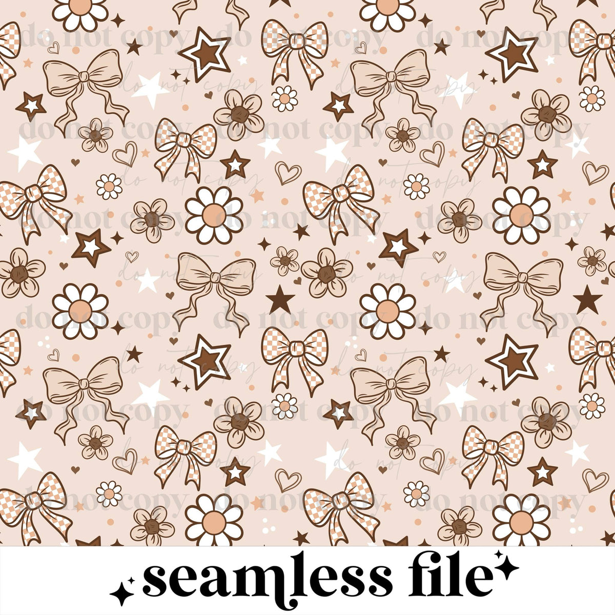 Neutral Doodles Seamless