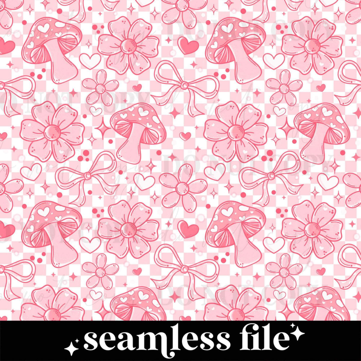 Valentine's Doodles Seamless