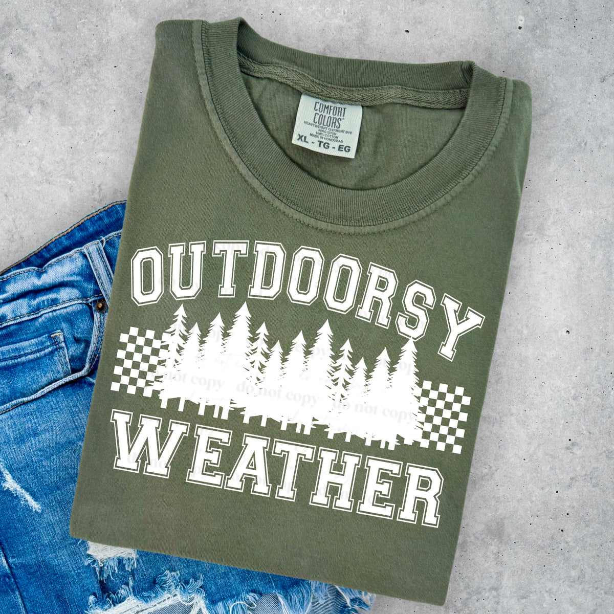 Outdoorsy single color