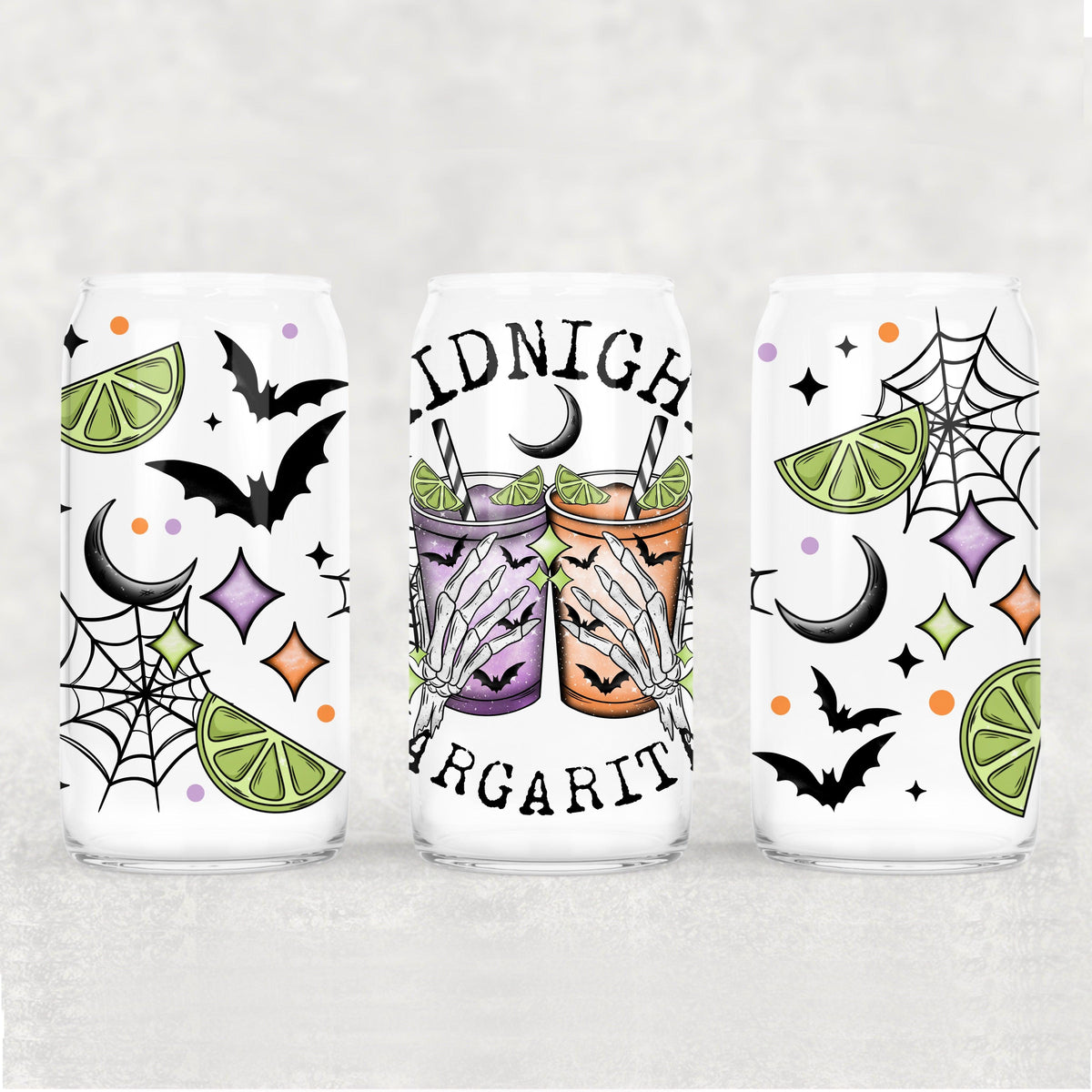 Midnight margs 16oz Glass Wrap (2 variants)