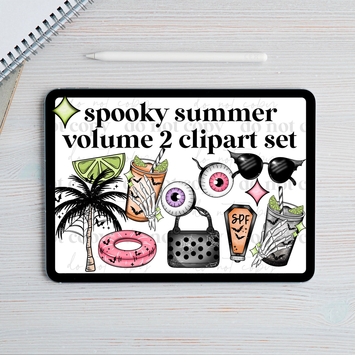 Spooky summer volume 2 Clipart