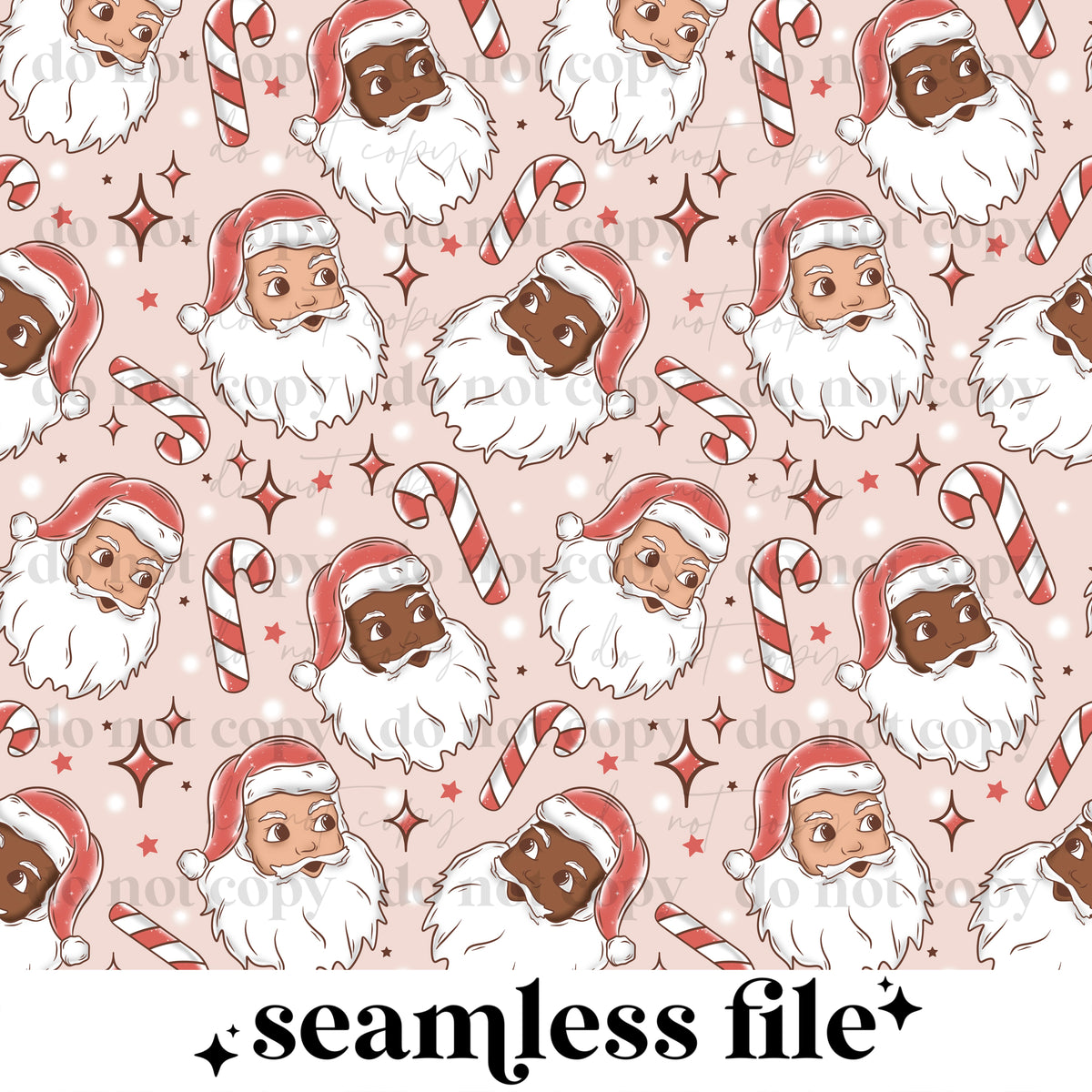 Santa Seamless