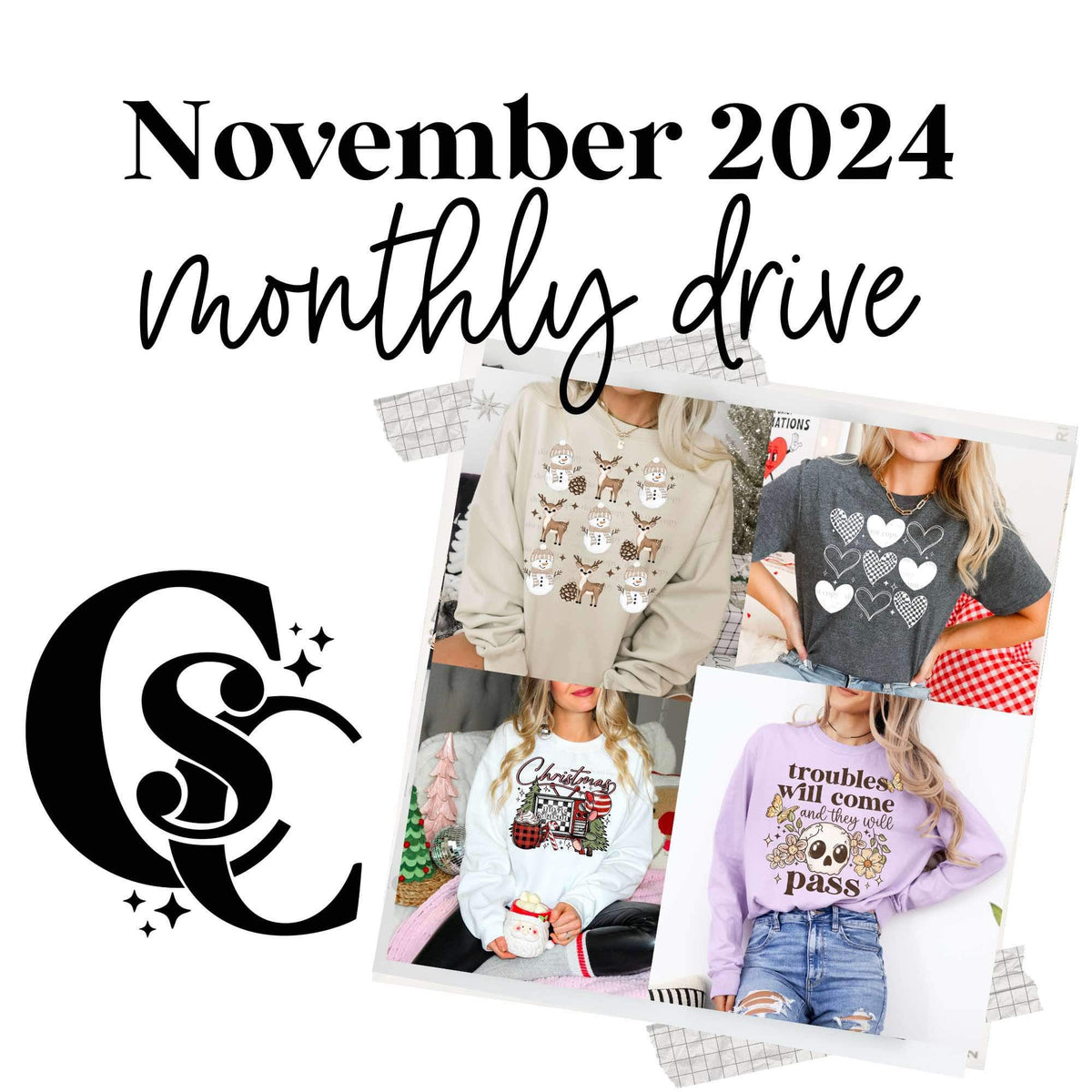 November Monthly Drive 2024 (DOES NOT INCLUDE TUESDAY DEALS)