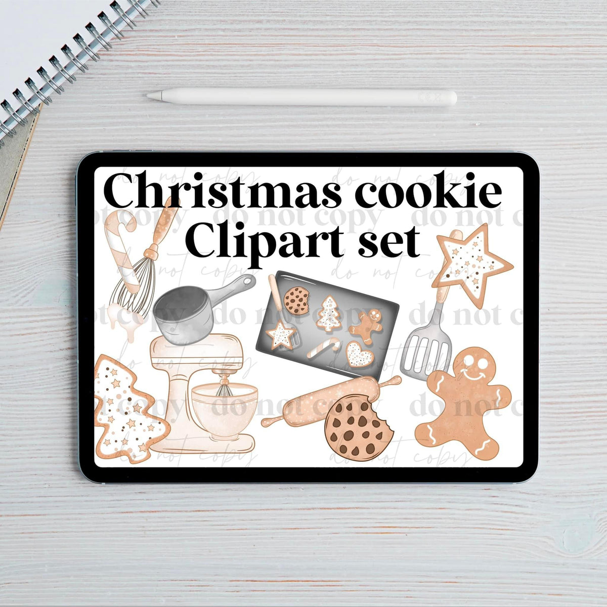 Christmas cookies clipart