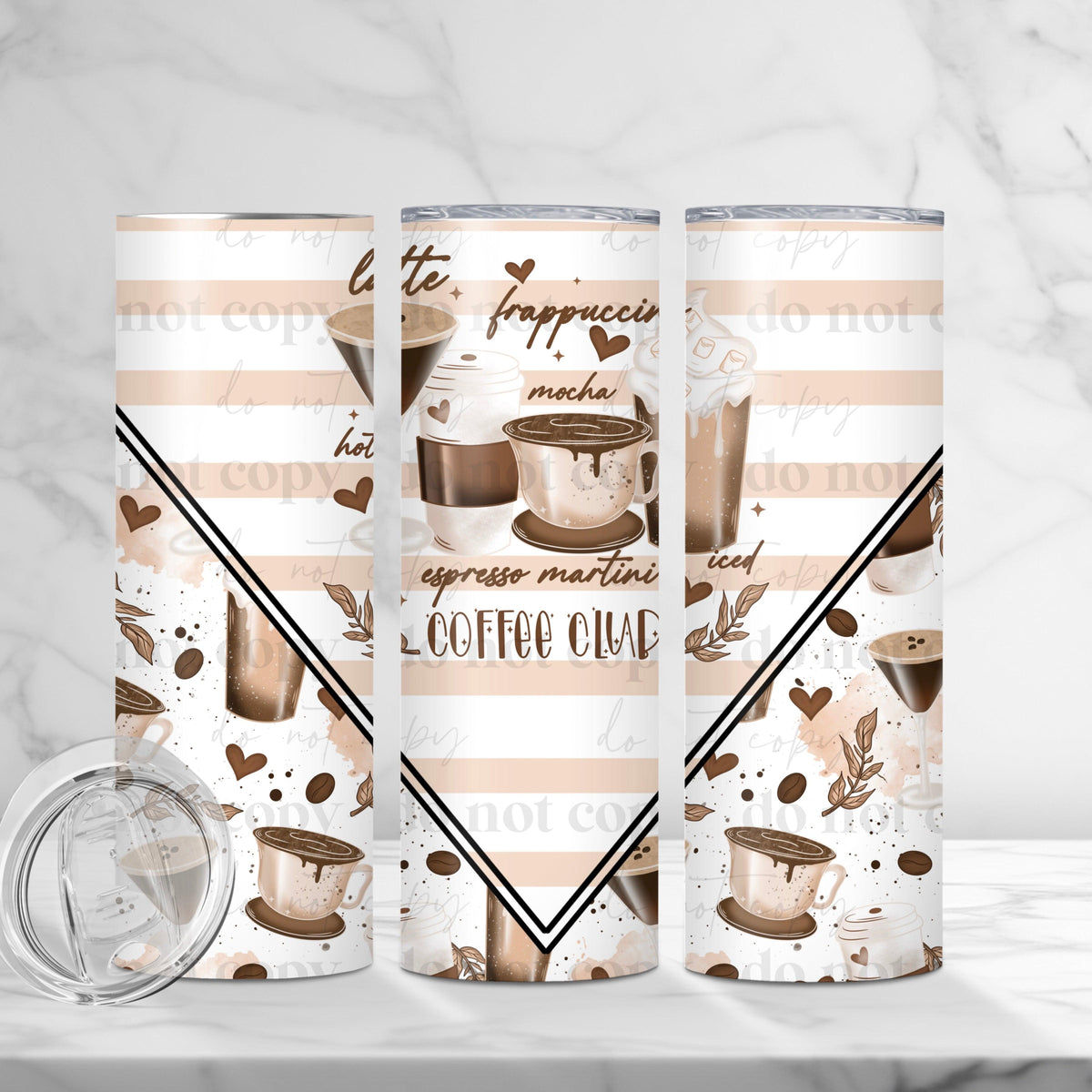 Coffee club Tumbler Wrap