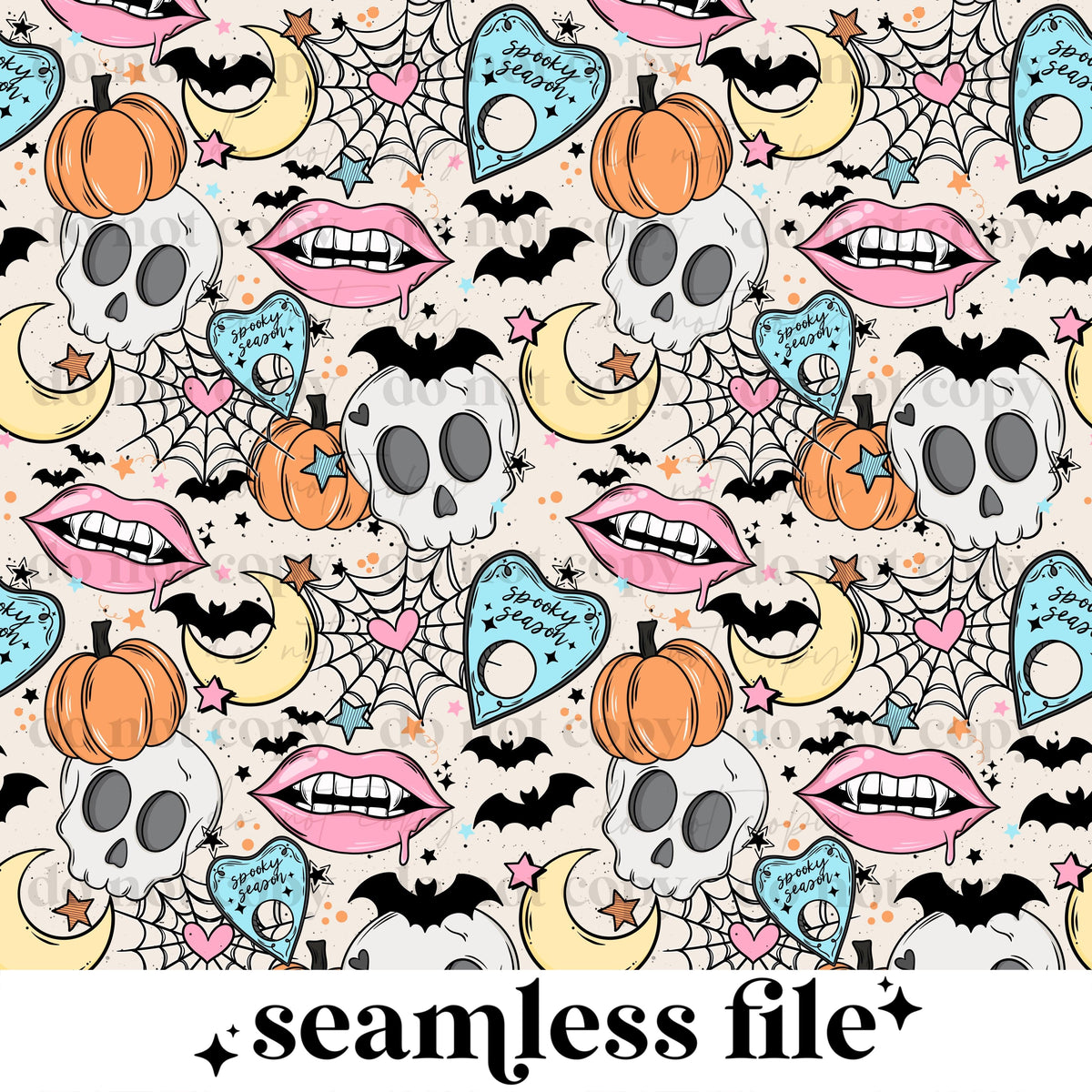 Cute Spooky Seamless