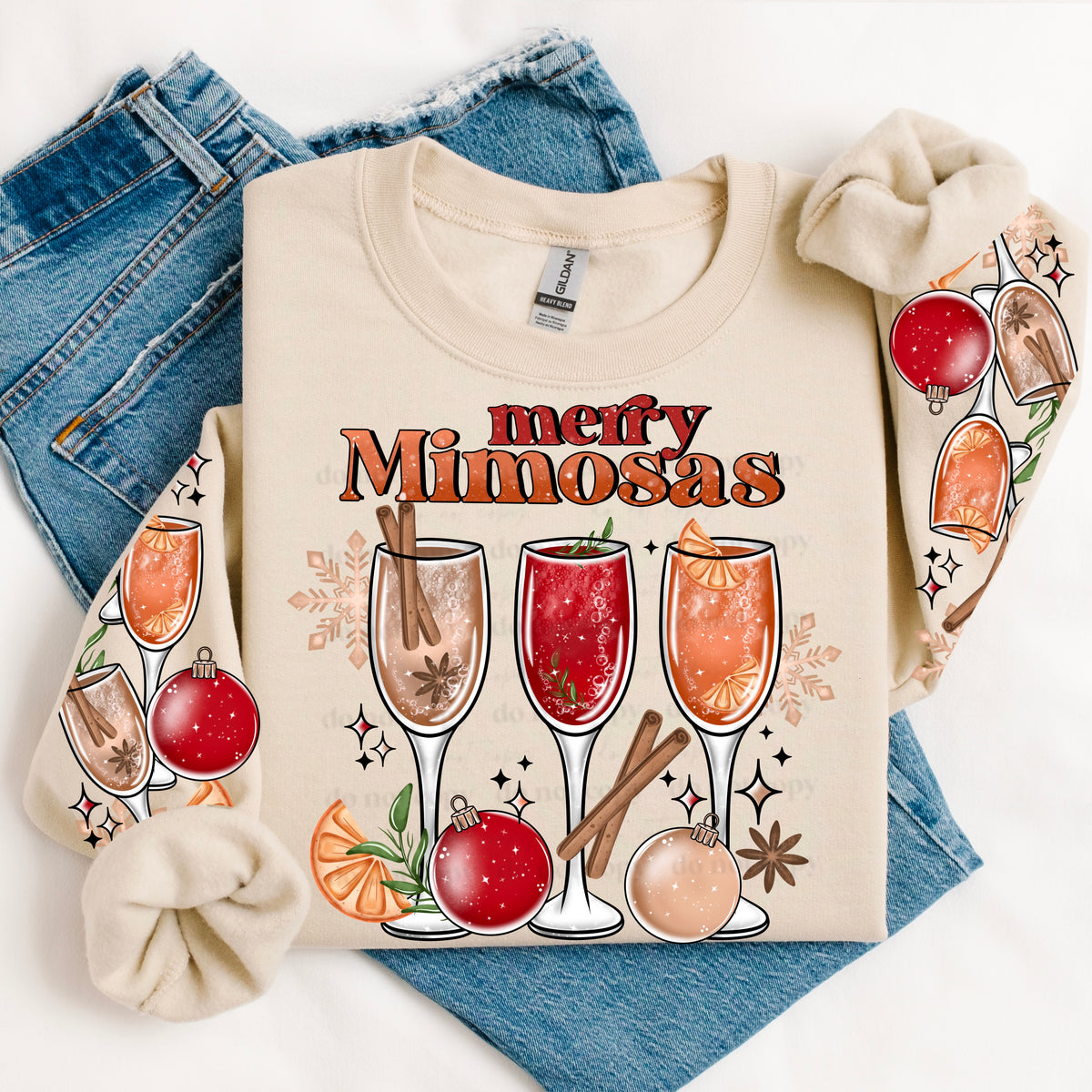 Merry Mimosa w/ Sleeves PNG