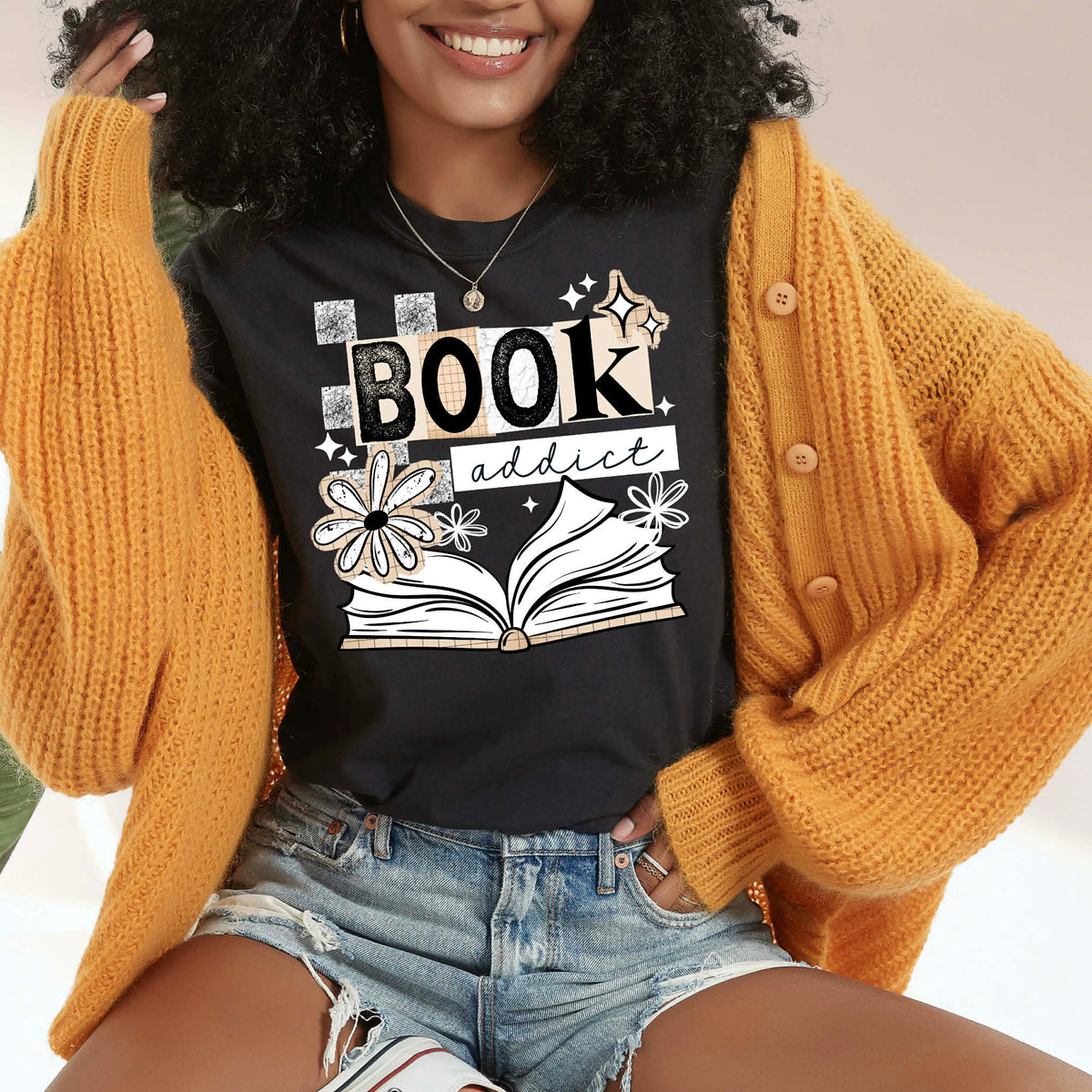 Book Addict PNG