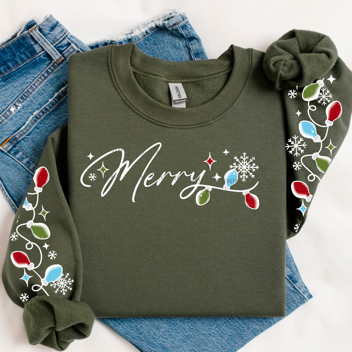 merry lights png and sleeve