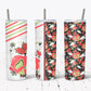 Red Holly Jolly Tumbler Wrap