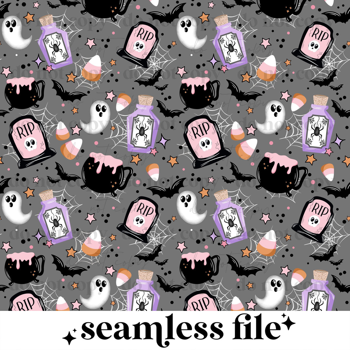 Hp pastel spooky Seamless