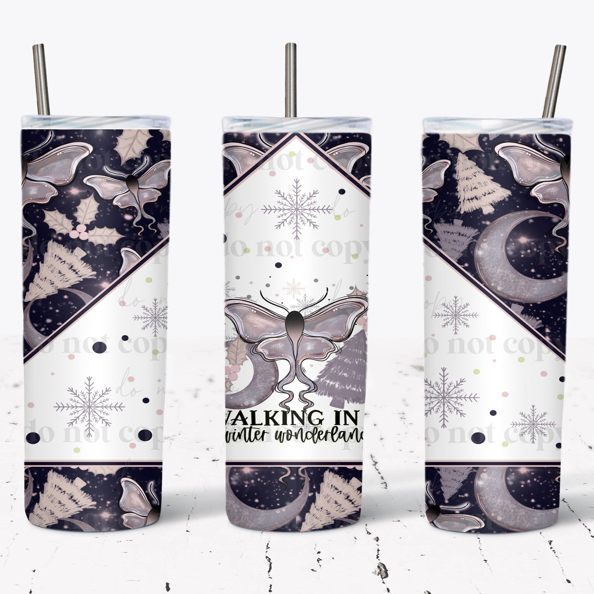 Winter Wonderland Tumbler Wrap