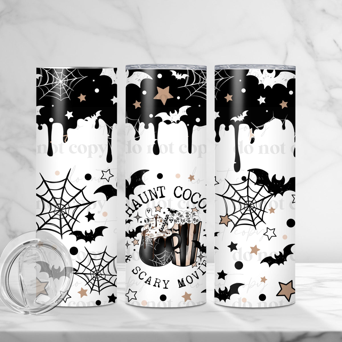 Haunt cocoa Tumbler Wrap