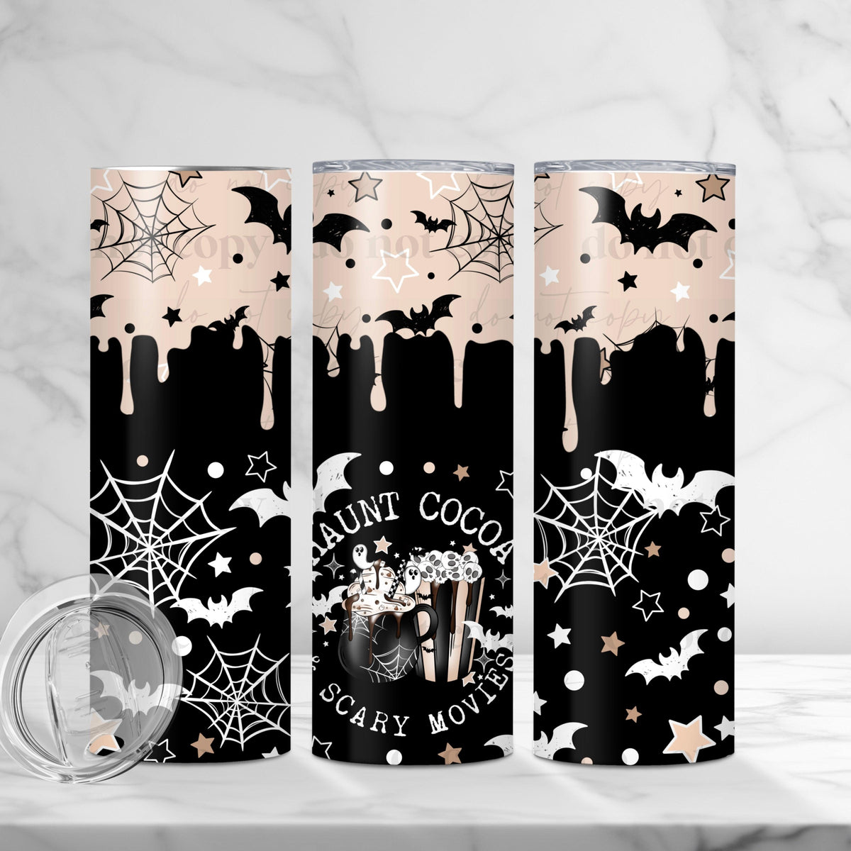 Haunt cocoa Tumbler Wrap