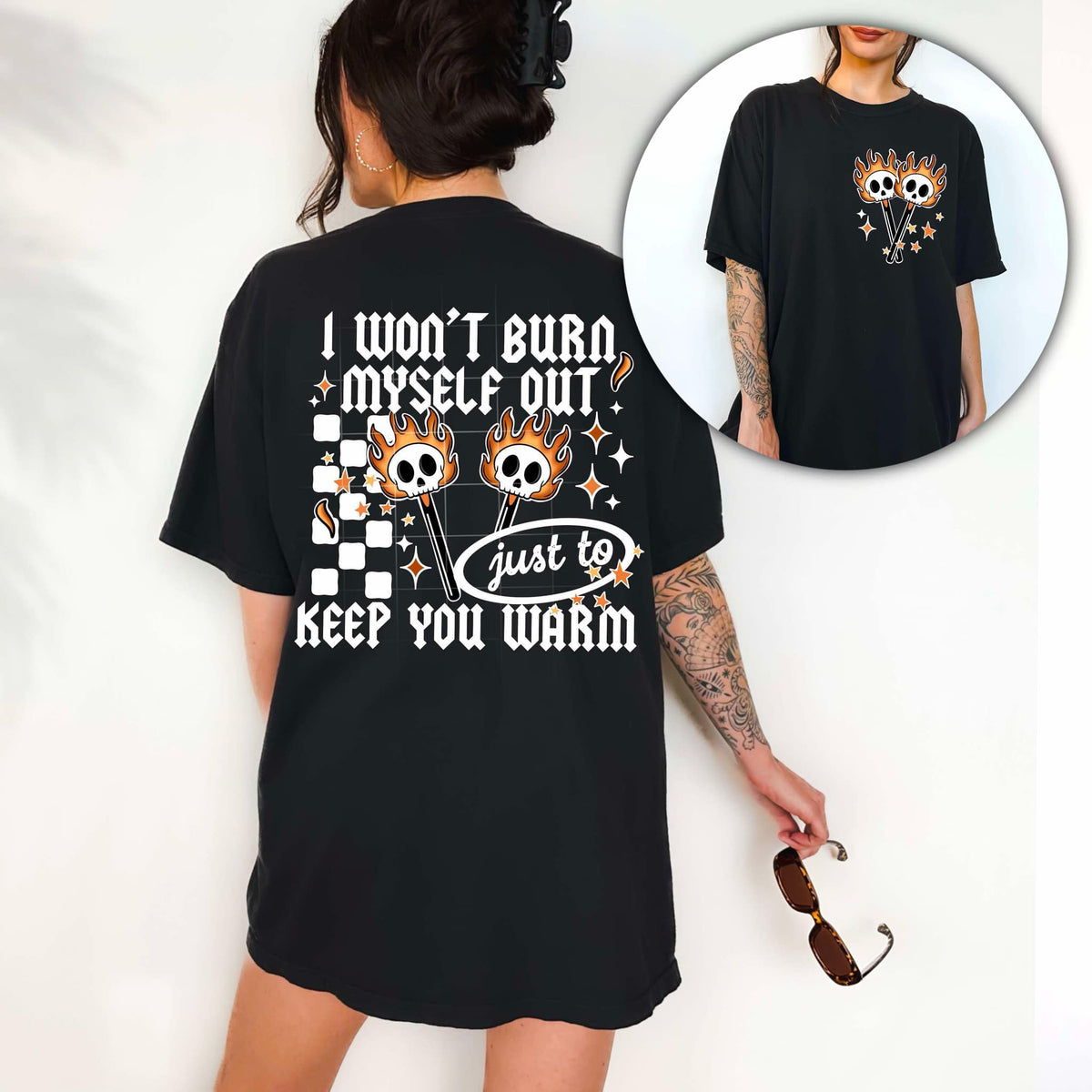 Burn Myself Out Full Color PNG