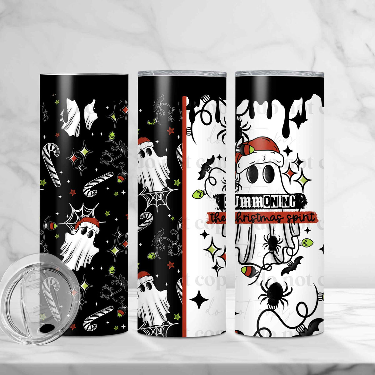 Summoning Christmas 20oz Tumbler Wrap