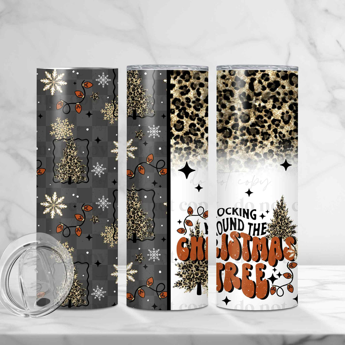 Rockin Around 20oz Tumbler Wrap