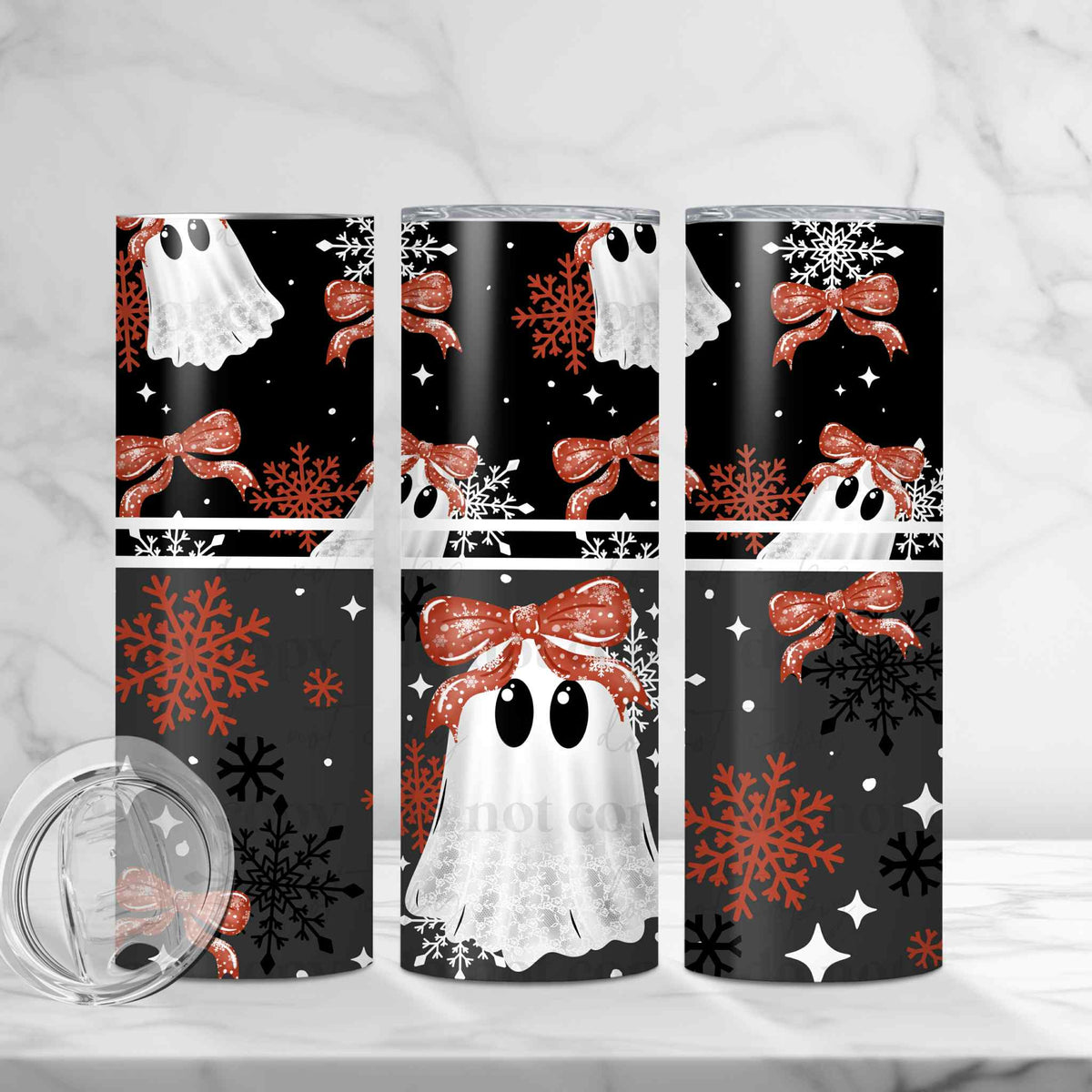 Lace Ghostie 20oz Tumbler Wrap